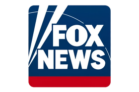 fox news logo against blank background